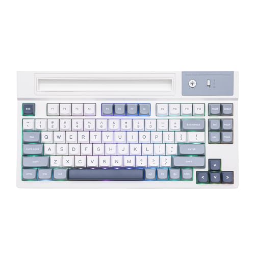 【新品未使用】ゲーミングキーボード EPOMAKER DynaTab 75X 白 Amazon.com: EPOMAKER DynaTab 75X Wireless Gaming Keyboard with